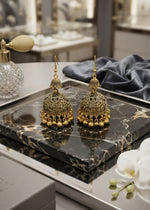 Rahah | Champaign Galm Jhumka - image 1