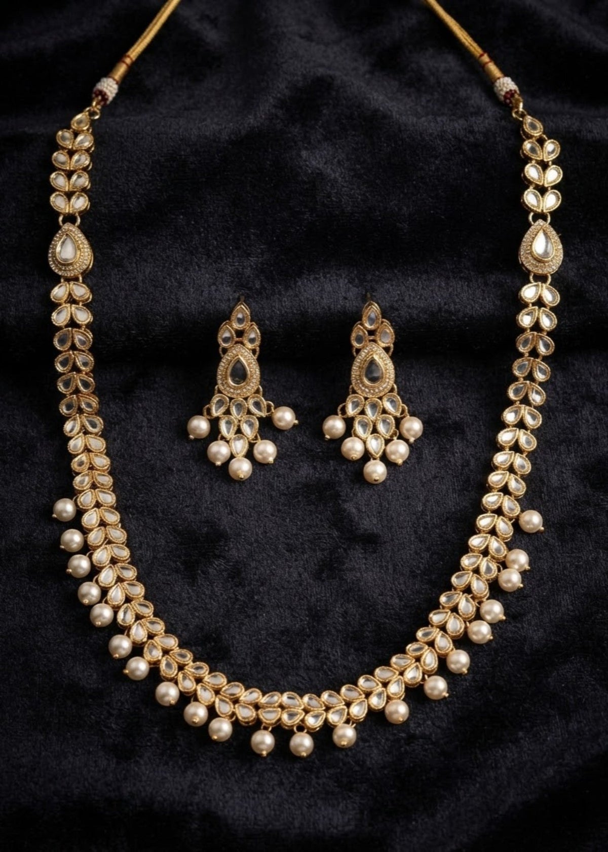 Rahah | Pearl Drop Necklace Set - image 1