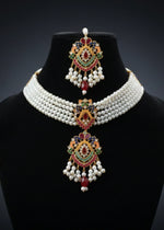 Rahah | Multi Pearl Choker - image 1