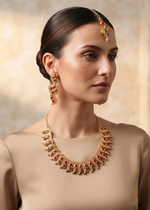 Rahah | Maroon Beated Set - image 3