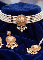 Rahah | Pearl Gol Choker - image 1